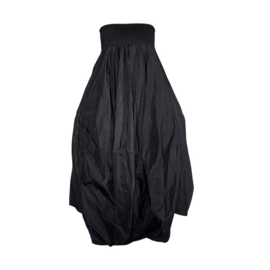 Ballonkleid mit Smok-Oberteil - Kleid